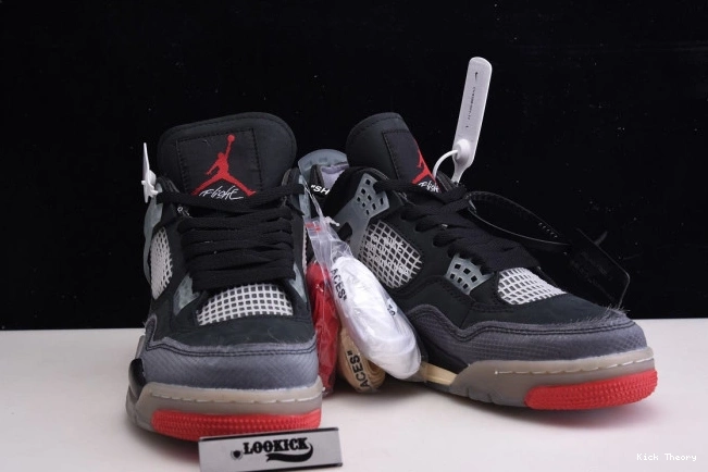 Kicktheory x Retro Bred Jordan Air White CV9388-001 4 Off 0803